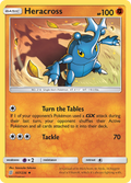 Heracross 107/236 English Pokémon card from Unified Minds (2019)