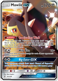 Mawile-GX 141/236 English Pokémon card from Unified Minds (2019)