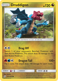 Druddigon 157/236 English Pokémon card from Unified Minds (2019)