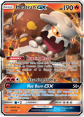 Heatran-GX 25/236 English Pokémon card from Unified Minds (2019)