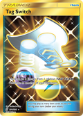 Tag Switch 254/236 English Pokémon card from Unified Minds (2019)