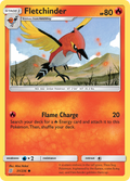 Fletchinder 31/236 English Pokémon card from Unified Minds (2019)