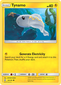 Tynamo 64/236 English Pokémon card from Unified Minds (2019)
