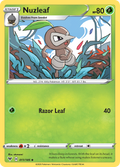 Nuzleaf 11/185 English Pokémon card from Vivid Voltage (2020)
