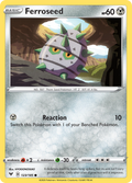 Ferroseed 123/185 English Pokémon card from Vivid Voltage (2020)