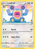 Loudred 136/185 English Pokémon card from Vivid Voltage (2020)