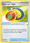Telescopic Sight 160/185 English Pokémon card from Vivid Voltage (2020)
