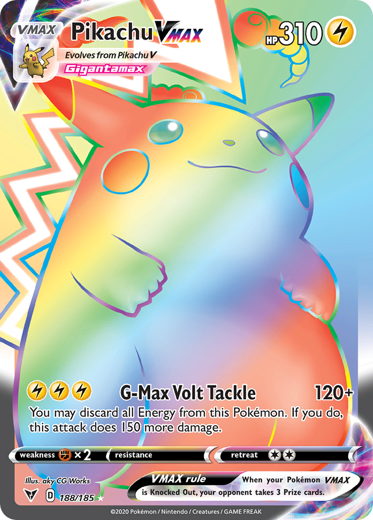 Pikachu VMAX 188/185 | Vivid Voltage | GATECRASH