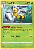 Beedrill 3/185 English Pokémon card from Vivid Voltage (2020)