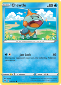 Chewtle 38/185 English Pokémon card from Vivid Voltage (2020)