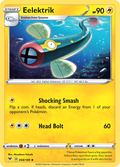 Eelektrik 58/185 English Pokémon card from Vivid Voltage (2020)