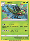 Yanmega 7/185 English Pokémon card from Vivid Voltage (2020)