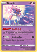 Diancie 79/185 English Pokémon card from Vivid Voltage (2020)