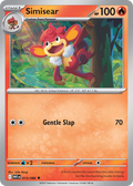 Simisear 15/86 — English Pokémon White Flare (2025)