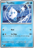 Vanillite 27/86 — English Pokémon White Flare (2025)