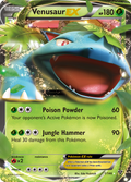 Venusaur-EX 1/146 English Pokémon card from XY (2014)