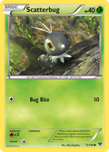 Scatterbug 15/146 English Pokémon card from XY (2014)