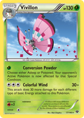 Vivillon 17/146 English Pokémon card from XY (2014)