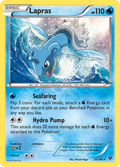 Lapras 35/146 English Pokémon card from XY (2014)