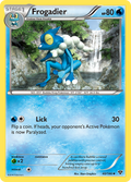 Frogadier 40/146 English Pokémon card from XY (2014)