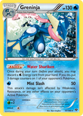 Greninja 41/146 English Pokémon card from XY (2014)