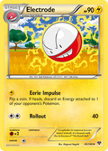 Electrode 45/146 English Pokémon card from XY (2014)