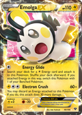 Emolga-EX 46/146 English Pokémon card from XY (2014)