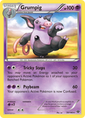 Grumpig 50/146 English Pokémon card from XY (2014)