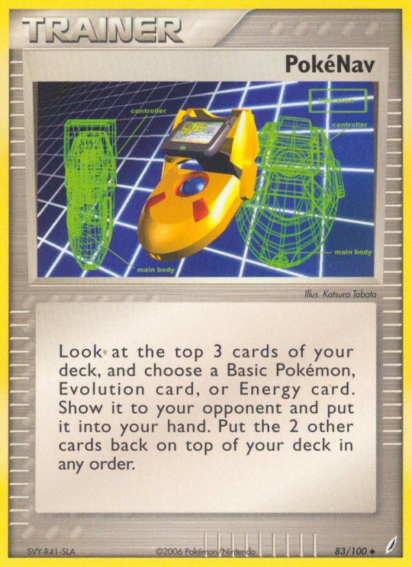 PokéNav 83/100 Pokémon EX Crystal Guardians (2006) English card — catalogue reference