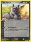 Poochyena 58/108 Pokémon EX Power Keepers (2007) English card — catalogue reference
