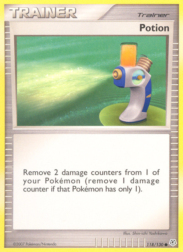 Potion 118/130 Pokémon Diamond & Pearl (2007) English card — catalogue reference