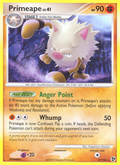 Primeape 27/106 Pokémon Great Encounters (2008) English card — catalogue reference