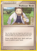 Professor Birch 80/108 Pokémon EX Power Keepers (2007) English card — catalogue reference