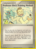 Professor Elm's Training Method 79/101 Pokémon EX Dragon Frontiers (2006) English card — catalogue reference
