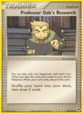Professor Oak's Research 80/101 Pokémon EX Dragon Frontiers (2006) English card — catalogue reference