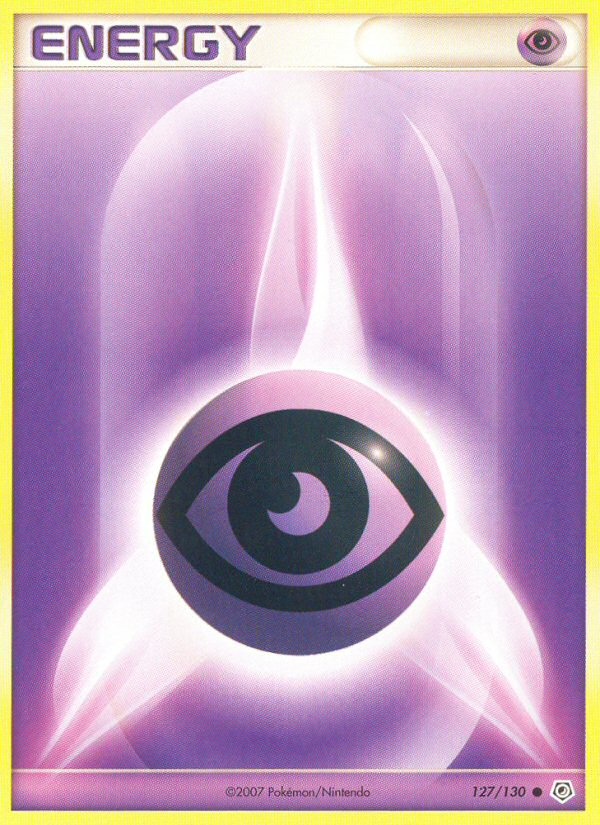 Psychic Energy 127/130 Pokémon Diamond & Pearl (2007) English card — catalogue reference
