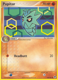 Pupitar 58/101 Pokémon EX Dragon Frontiers (2006) English card — catalogue reference