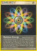 Rainbow Energy 81/92 Pokémon EX Legend Maker (2006) English card — catalogue reference