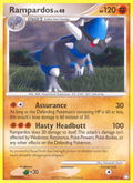 Rampardos 33/123 Pokémon Mysterious Treasures (2007) English card — catalogue reference