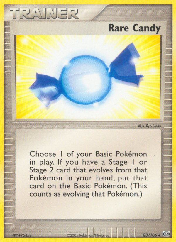 Rare Candy 83/106 Pokémon EX Emerald (2005) English card — catalogue reference