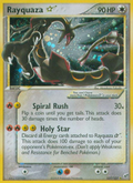 Rayquaza ★ 107/107 Pokémon EX Deoxys (2005) English card — catalogue reference
