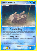 Relicanth 51/106 Pokémon Great Encounters (2008) English card — catalogue reference