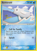 Remoraid 71/115 Pokémon EX Unseen Forces (2005) English card — catalogue reference