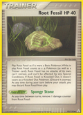 Root Fossil 93/110 Pokémon EX Holon Phantoms (2006) English card — catalogue reference