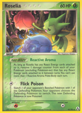 Roselia 42/92 Pokémon EX Legend Maker (2006) English card — catalogue reference