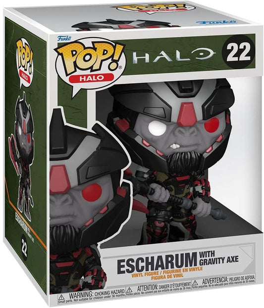 Funko Pop Halo - Halo Infinite- Escharum with Gravity Axe 6" inch #22