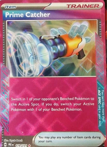 Pokemon Prime Catcher Prismatic Evolutions 119/131 Trading Card