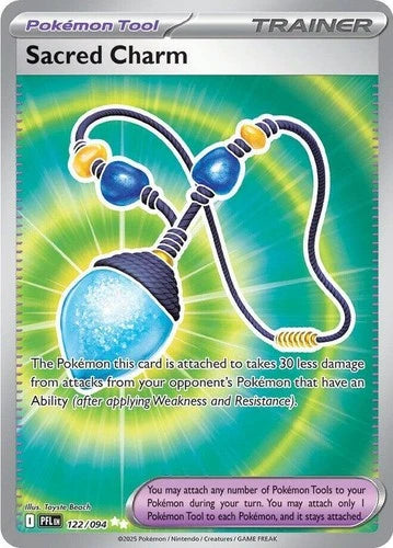 Pokemon Sacred Charm Phantasmal Flames 122/094 Trading Card