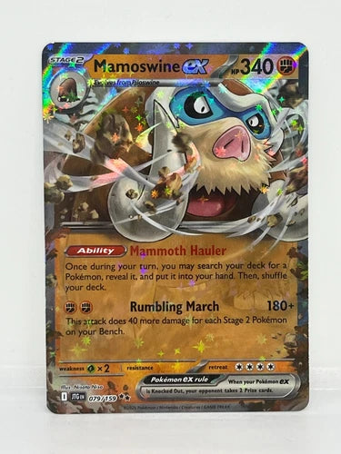 Pokemon Mamoswine Journey Together 079/159 Rare