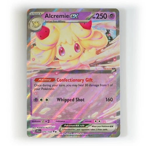 Pokemon Alcremie ex Journey Together 075/159 Double Rare